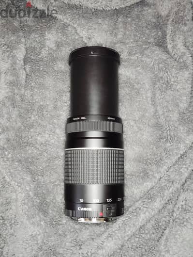 canon zoom lens 75-300mm as new
