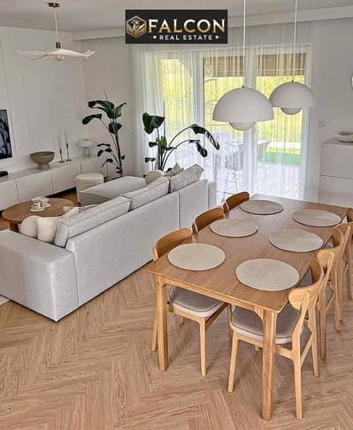 Chalet for sale (immediate receipt), fully finished, heart of Al Galala City