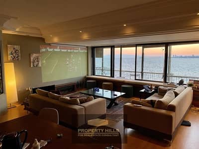 شاليه متشطب بالكامل ب فيو البحر كاملاً ب سعر مميز