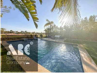 شاليه ارضي بجاردن للايجار بسعر مميز هاسيندا باي برايفت بول اول صف جولف بحري صريح/ Hacienda bay north Coast