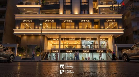 For sale 85m administrative unit on Yasser Rizk axis, fully front