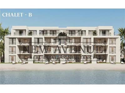 Premium Chalet Fully Finished with AC's Lagoon View with Flexible installments over 8 years in Mar Bay North Coast By Al Marasem