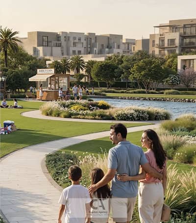 Apartment for sale in the heart of the New Capital in R4 in Park Sight compound with a down payment of only 2.5% next to La Vista and Palm Hills