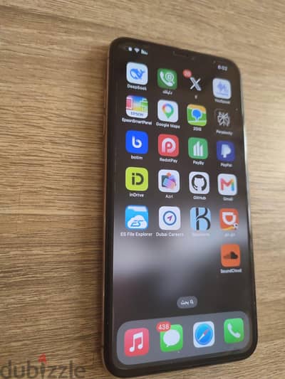 iPhone XS Max (مساحة 256 جيجا - لون ذهبي ملكي)