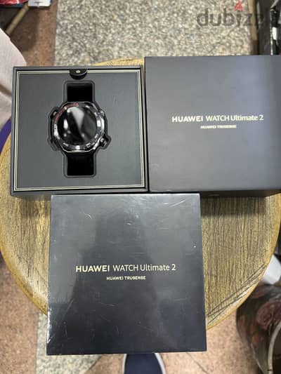 Huawei Watch Ultimate 2 Blue Black لون ازرق جديد متبرشم