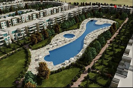 Installment over 10 years to own a two-bedroom chalet in Blumar Ain Sokhna