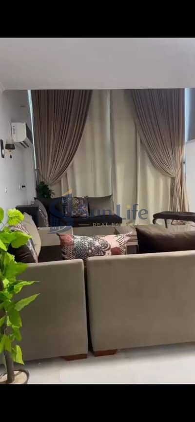 Furnished iVilla for rent in Calma Compound, October Gardens. Ultra super lux. Next to Sun Capital, Al Rehab City & State Suits Authority.
