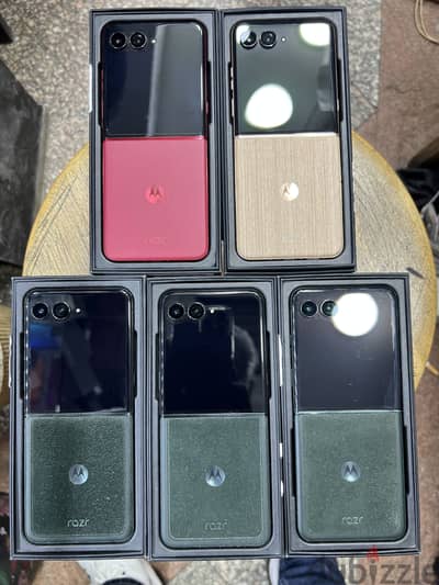Motorola Razr 60 Ultra 5G 512/16G Red Green  woad فتحت  علب