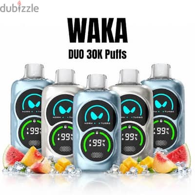 New Waka Duo 30K Puffs Disposable