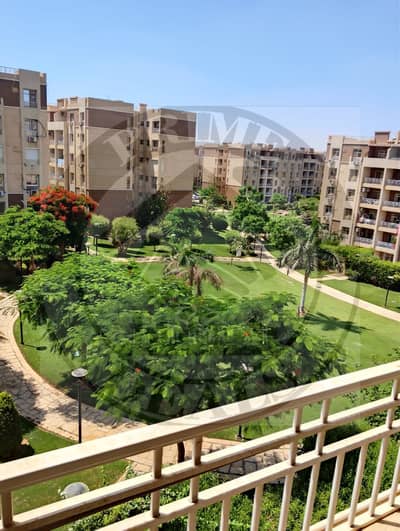 شقة للإيجار قانون جديد في مدينتي B7 - فيو وايد جاردن - بحري بالكامل