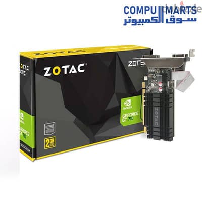 كارت شاشة للجيمنج Zotac GTX 1050 2GB مستعمل بحالة ممتازة