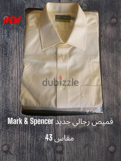 NEW Shirt size 43 from Mark & spencer + shirt XL for free