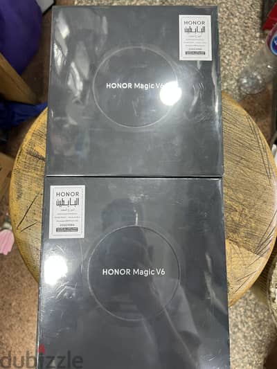 Honor Magic V6 5G dual sim 512G Red  Black Global جديد متبرشم
