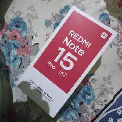 شاومي ريدمي نوت 15 برو 5 جي