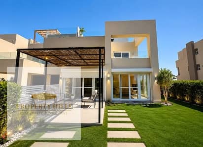 شاليه للبيع غرفتين في هاسيندا راس الحكمه مع بالم هيلز 10% مقدم!