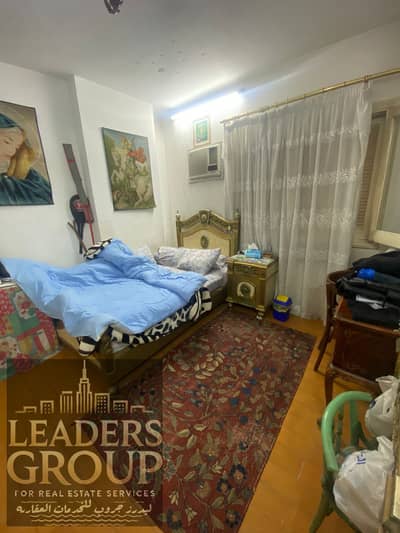 Luxurious apartment for sale - Nasr City  Prime location between Abbas Al Akkad and Makram Ebeid in front of City Center - Quiet residential street facing north - First upper floor  Area: 210 m