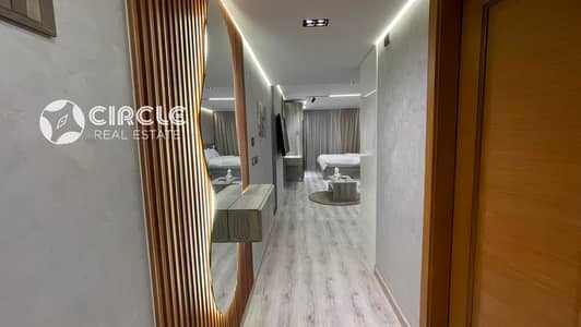 ستوديو ٥٠م مفروش للإيجار في بورتو نيو كايرو Porto New Cairo أمام الجامعة الأمريكية AUC التجمع الخامس القاهرة الجديدة