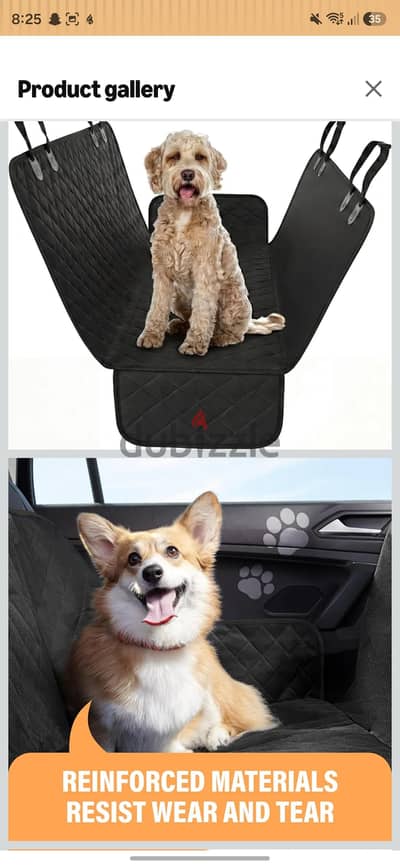 Waterproof Dog Car Seat Cover – Brand New