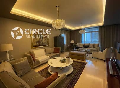 شقة ٢٧٠م تشطيب كامل ألترا سوبر لوكس للبيع قريبة من الجامعة الأمريكية في كايرو فيستفال سيتي فيستفال ليفينج CFC Festival Living التجمع الخامس
