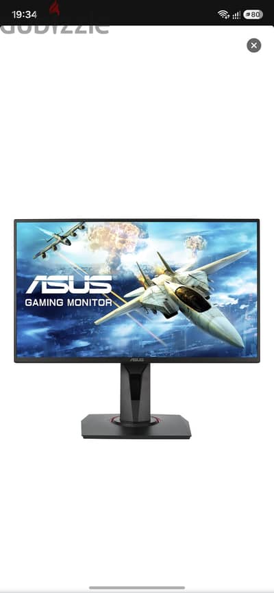 شاشة ASUS VG258QR  VG258QRASUS  VG258QR