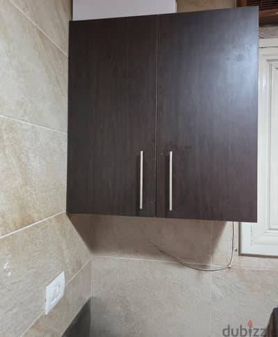 Full brown kitchen