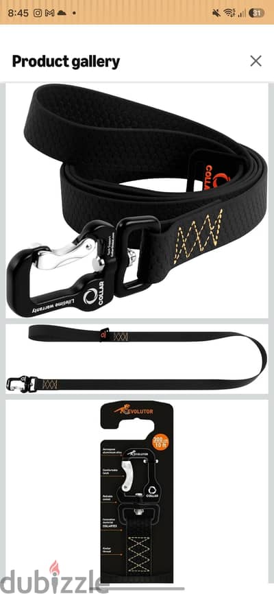 Original COLLAR EVOLUTOR Dog Leash 3m - Like New
