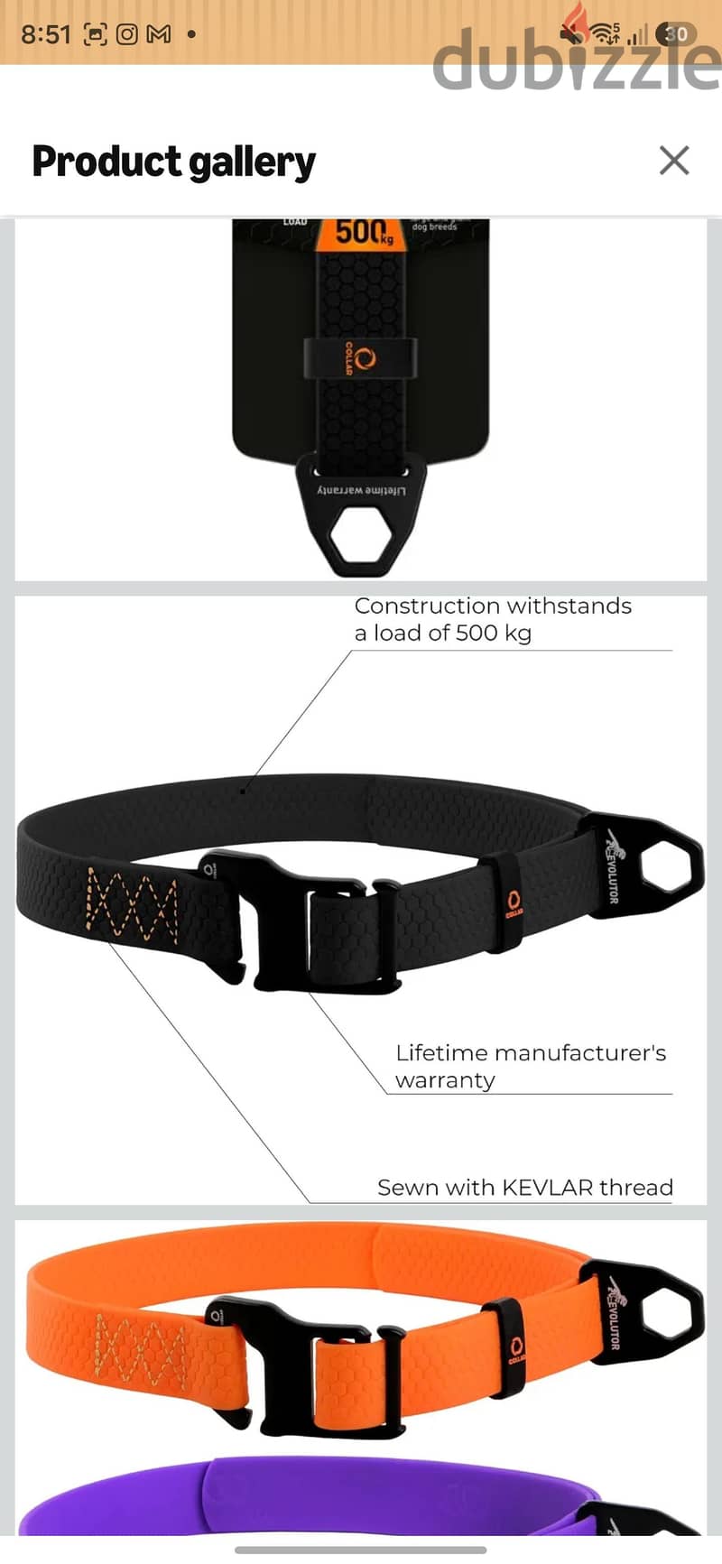 Original COLLAR EVOLUTOR Dog Collar – Like New 2