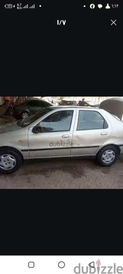فيات سينا 2001 للبيع عين شمس