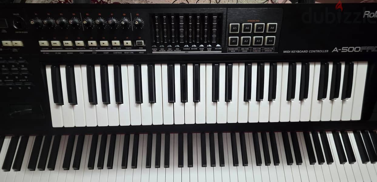 Roland a500 pro midi keyboard controller 7