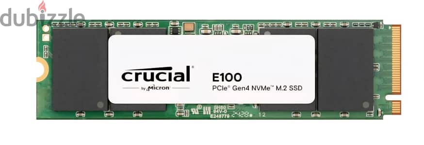 Crucial E100 1TB Gen4 لم يستخدم