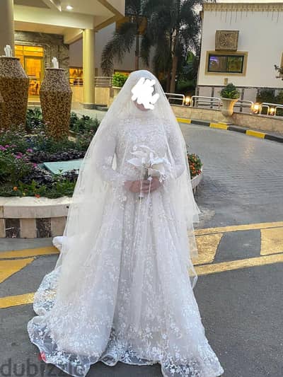 floral wedding dress