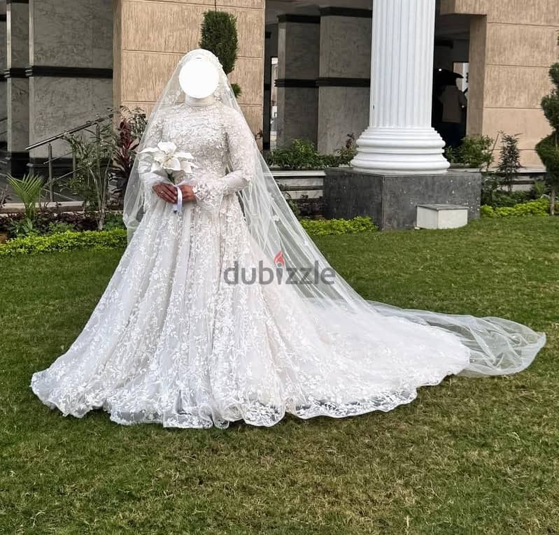 floral wedding dress 1
