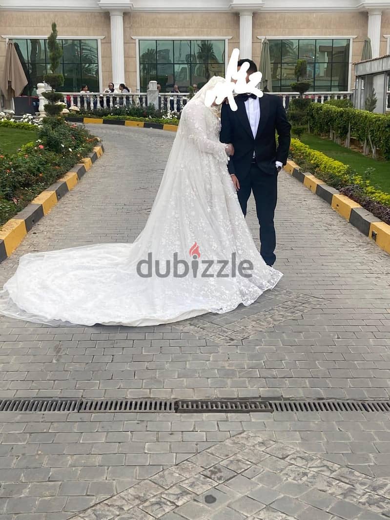floral wedding dress 2