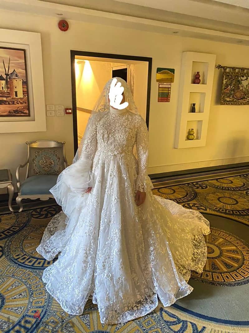 floral wedding dress 3