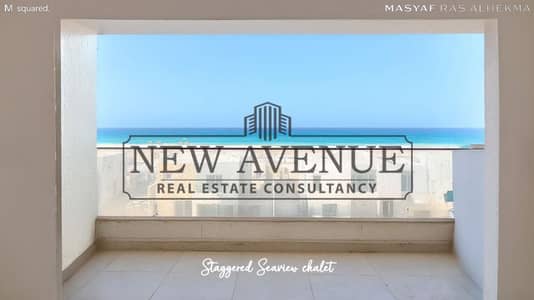 Cozy Ground Floor 1BR Staggered Chalet (75m²) with Sea Views for Sale in Masyaf Ras El Hekma by M squared