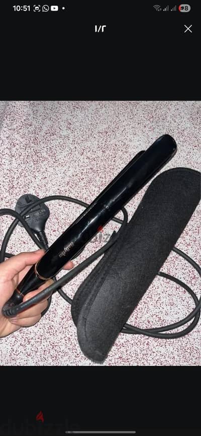 مكوة شعر Babyliss Straightener جيالى من السعودية استعمال بسيط جداً