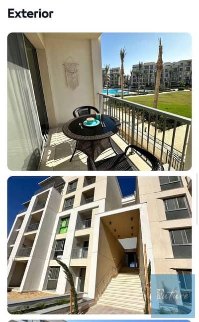 شاليه للبيع مراسي اول صف لاجون ٢ غرفه نوم ٢ حمام ١٣٦متر -  northcoast marassi