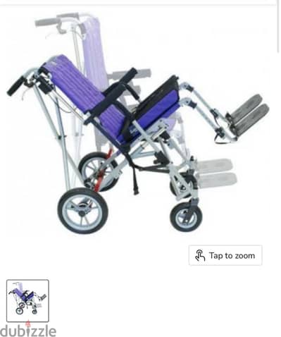 Push chair for disabilities kids  كرسي متحرك للأطفال ذوي الإعاقة