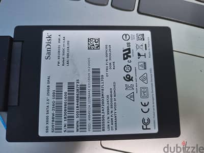 هارد ديسك SSD ماركة SanDisk مساحة 256
