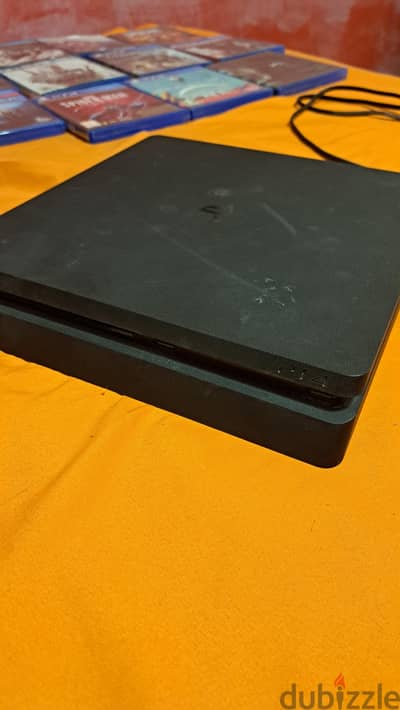 PS4 Slim 1tb with games no controller