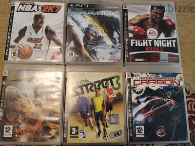 metal gear Rising -NFS Carbon-motorStorm-fifa street 3