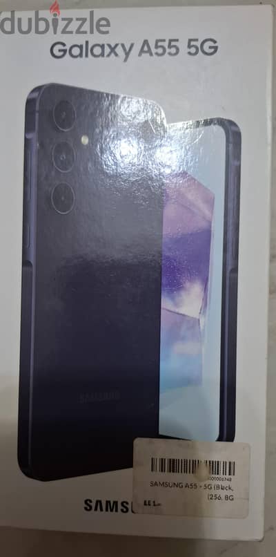 سامسونج ايه 55 5 جي صناعه فيتنامى 8 رام 256 GB شرحتين  بدون ضريبه
