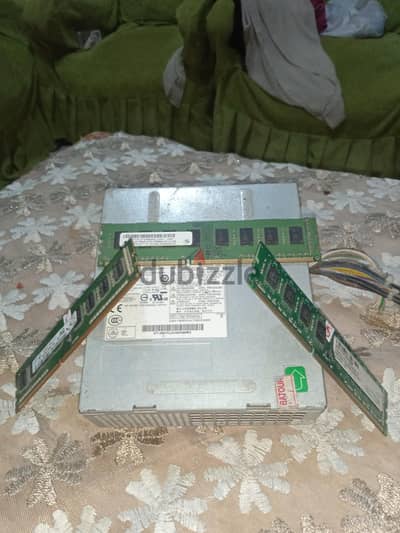 بندل اقتصادي للعمل المكتبي: باور سبلاي HP + عدد 10 جيجا رامات DDR3