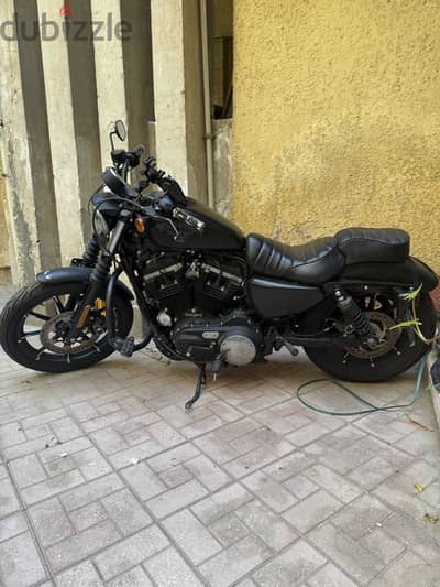 2017 harley davidson iron 883/ superfilter/engine guard matte black