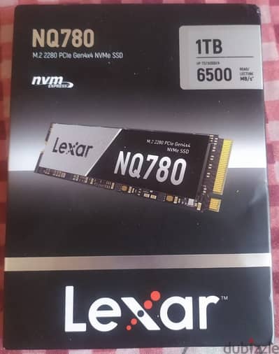 Lexar NQ780 1TB PCIe Gen4 NVMe M. 2 2280 SSD