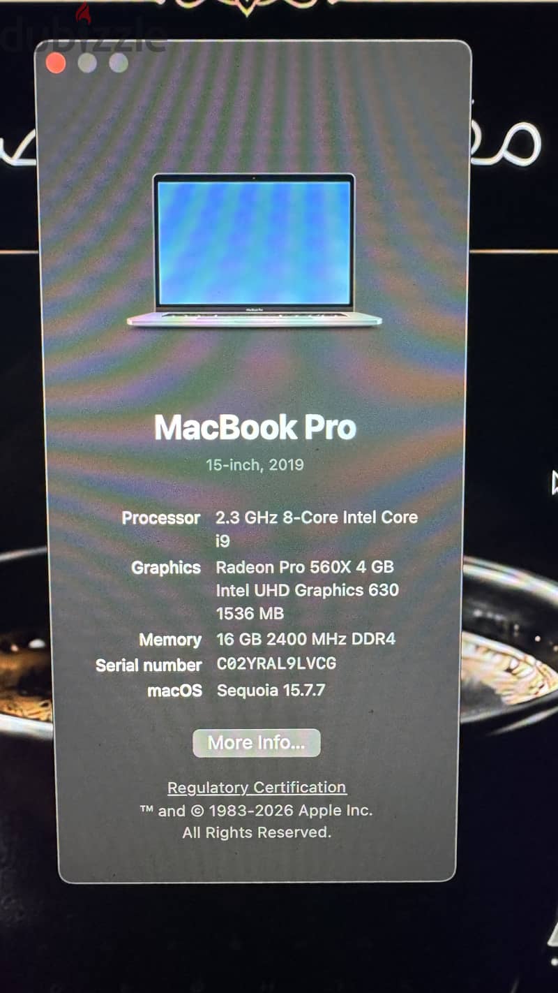 MacBook Pro 2019 1