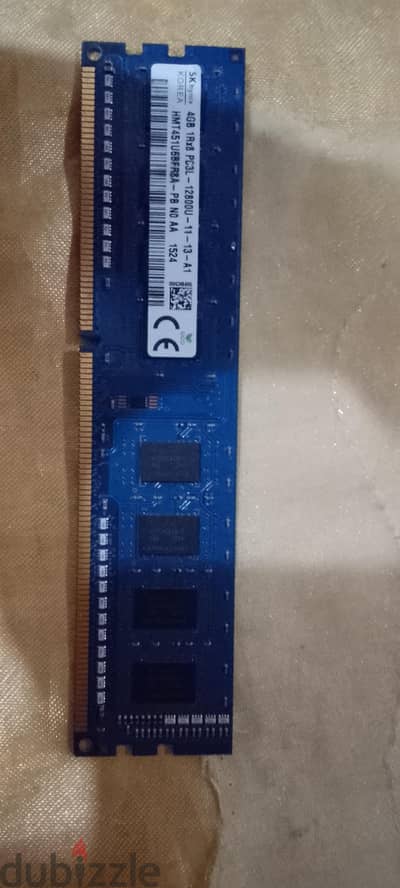 رامة Hynix 4GB DDR3L Desktop 1600MHz بحالة جديدة