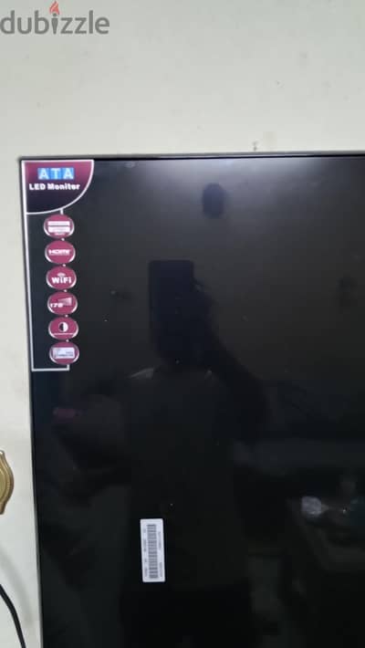 شاشة 55ATA بوصه  سمارت كسر زيرو بدون اطار