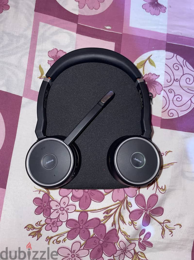 Jabra Evolve 75 Bluetooth Headset – Excellent Condition 1