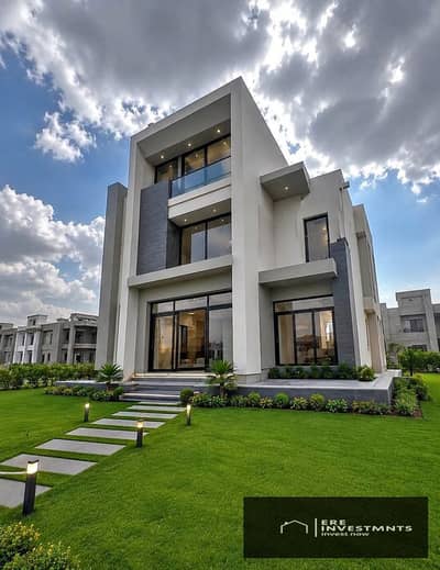 Receive your 315m² twin villa immediately for sale in Saada, in the heart of New Cairo's Fifth Settlement - at the lowest price on the market